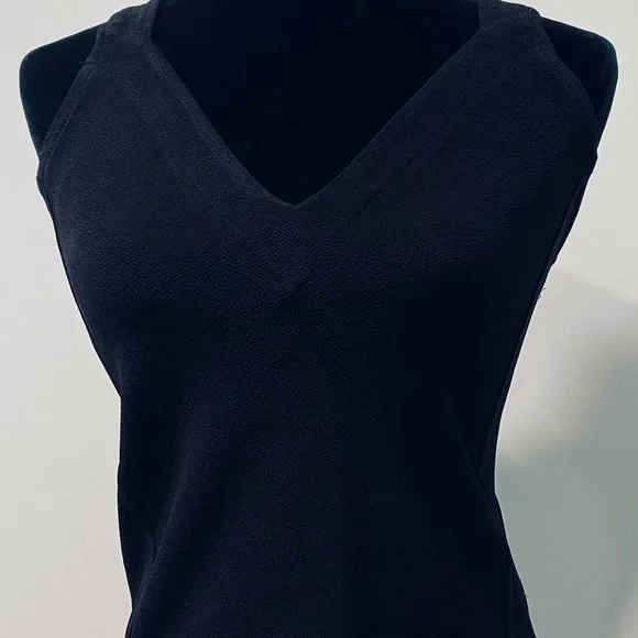 Free People Black Open Back Tank Top - Picture 9 of 15